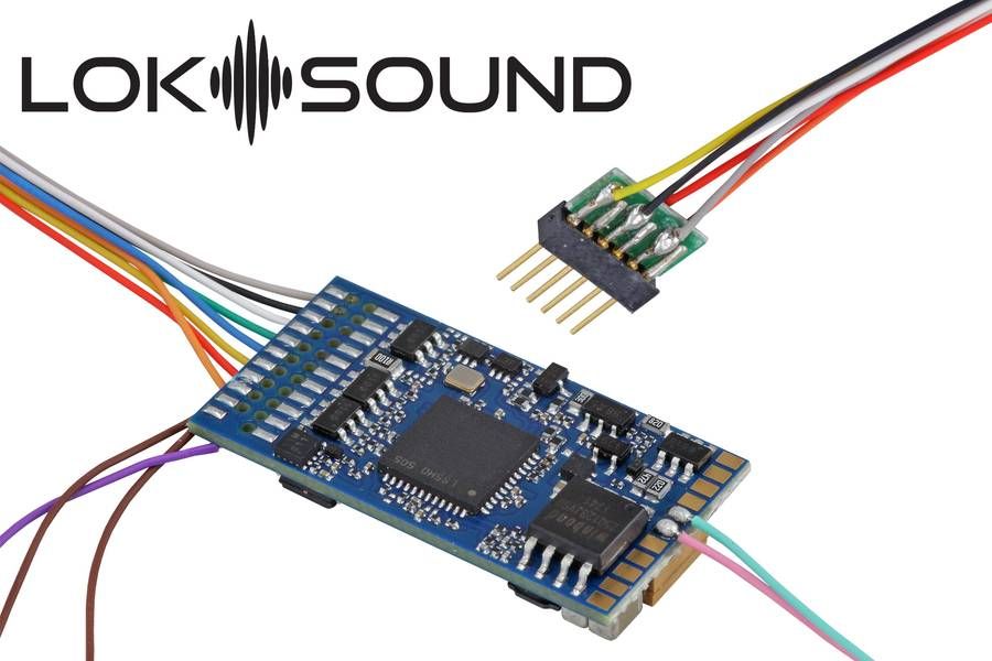 Speaker Decoder TTS Zimo Loksound Micro Plug & Socket Connector For DCC & Sound 