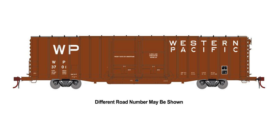 Athearn Genesis ATHG75899, HO Scale 60ft Auto Parts Boxcar, WP #3725