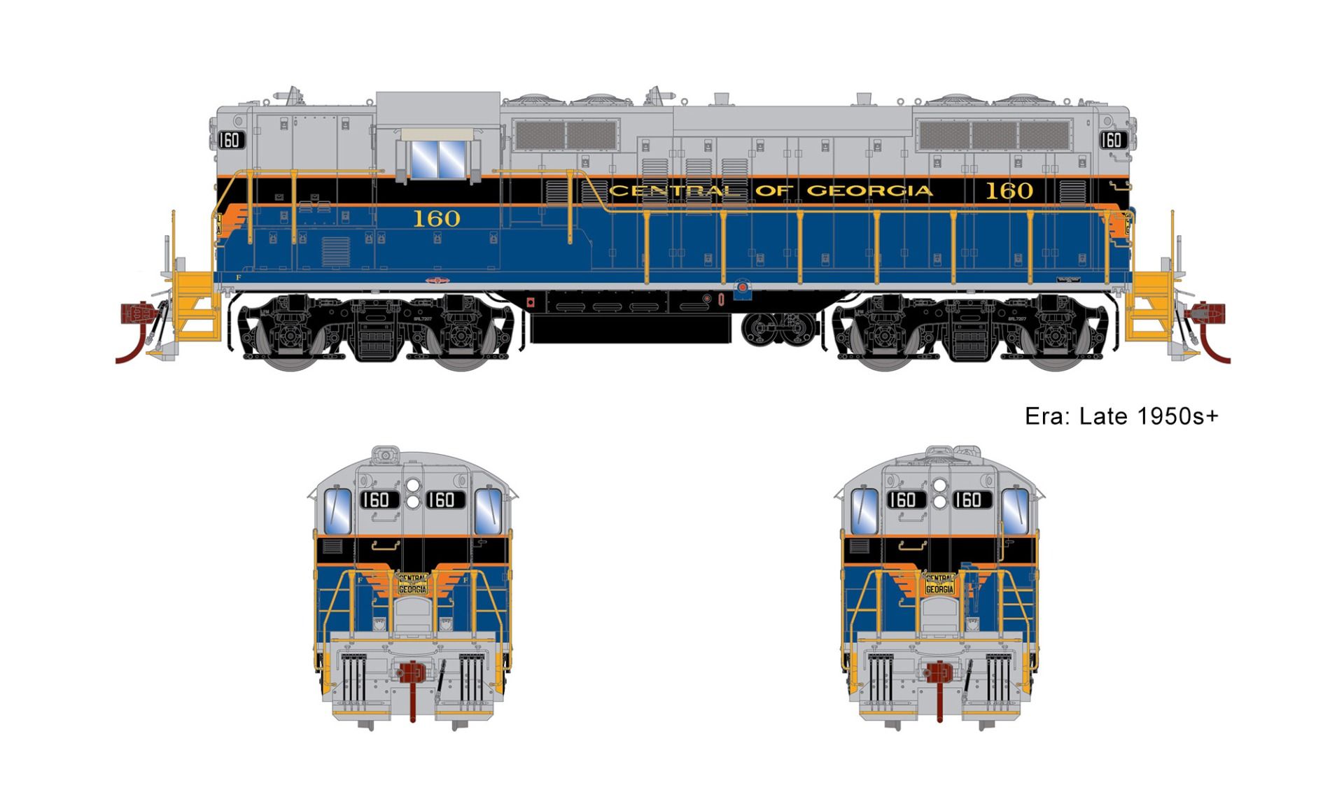 Diesel Model Train Locomotives for Sale Online | Tony's Trains