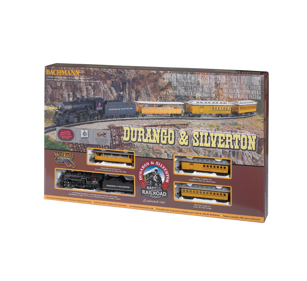 BACHMANN HO TRAIN SET COMPLETE NOS HAVE TWO INSTOCK