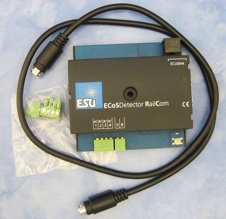 ESU 50098 New 2019 EcosDetector RailCom® Feedback Occupancy Detector 