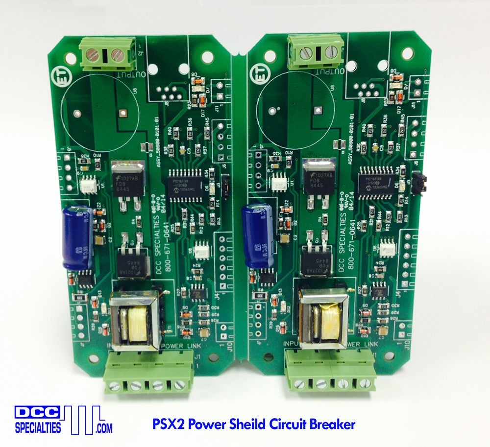 PSX-2-2 Output Intelligent Circuit Breaker DCC Specialties Yankeedabbler 