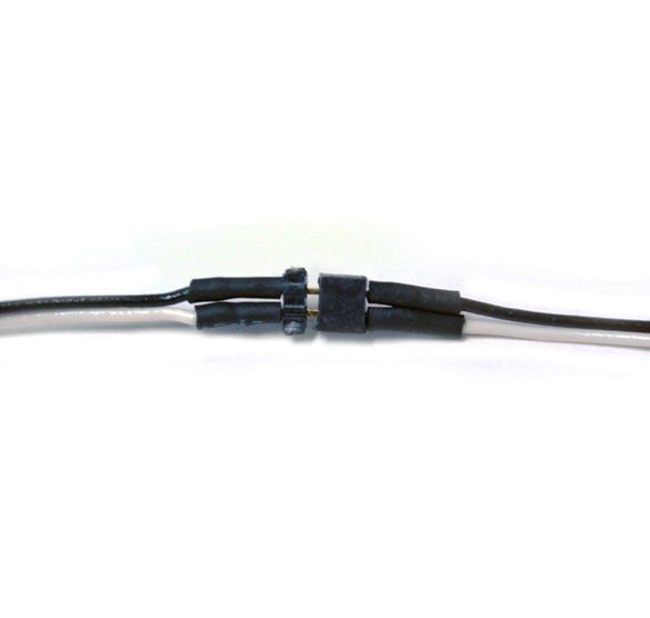 TCS 1301 2 PIN Mini Connector Black/White wires TRAIN CONTROL  MODELRRSUPPLY 