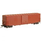 Kadee 4116 HO 50' PS-1 Boxcar Kit with 10' Door, Hydrocushion Without Roof Walk Unpainted, Undecorated