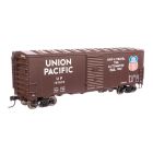 Walthers Mainline 910-1216 HO 40ft AAR Modernized Boxcar, Union Pacific #107448