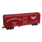 Walthers Mainline 910-1359 HO AAR 40ft Boxcar, Gulf, Mobile & Ohio #22322