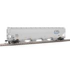 WalthersProto 920-105847 HO 67ft Trinity 6351 4-Bay Covered Hopper, Cenex Harvest States Cooperative CHSX #580032
