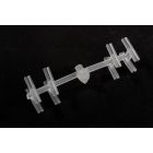 Walthers 948-83104, HO Scale Insulating Rail Joiners For Code 83 or 100, Package of 24