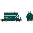 Rapido 143007 HO NSC Short Barrel Ore Hopper 6-Pack, Ontario Northland Progressive Green Set #2