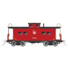 Rapido HO 144001 Northeastern-Style Steel Caboose, Central Railroad of New Jersey #91502