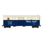 Bowser 42903 HO 40ft Boxcar, DL&W Blue Coal #51500
