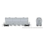 Rapido 533098 N ACF Flexi Flo 3500 Covered Hopper, Undecorated Early Style, Single Car