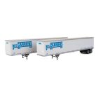 Walthers SceneMaster 949-2463 HO 53ft Stoughton Trailer 2-Pack, MS Carrier