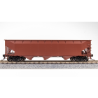 Broadway Limited BLI-7386, HO Scale AAR 70-Ton 3-Bay Hopper w/Load, Single, Painted Unlettered Boxcar Red