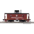 WalthersProto 920-103409 HO N6B Wood Caboose, Pennsylvania Railroad #980931