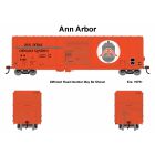 Athearn ATH-2039, HO 50ft PS 5344 Box Car, Ann Arbor AA #5192
