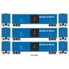 Athearn ATH-2067, HO 50ft Youngstown Plug Door Box Car, BM 3-Pack, #155, 157, 158