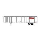 Athearn ATH72819 HO 53ft Wabash Plate Trailer, XTRA #471420