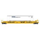 Athearn ATH7437 HO RTR 48ft Husky Stack Well, DTTX with 48ft Container, ITEL#56114-480229