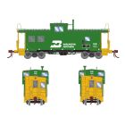 Athearn Genesis ATHG-1094, HO Scale ICC Caboose w Lights, FWD - BN #158