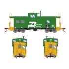 Athearn Genesis ATHG-1095, HO Scale ICC Caboose w Lights, FWD - BN#160