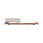 Athearn Genesis ATHG69605 HO F89-F TOFC Flat Car with 40ft Realco Trailer, TTX #152199