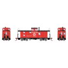 Athearn Genesis ATHG78390 HO ICC Caboose, DCC Lights & Sound, Seaboard Air Line #5608