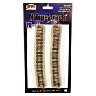 Atlas 2433, N Code 65 Curved Track, Tan Ballast True Track, Right Hand Reverse Curve for #5 Turnout, 2-Pack