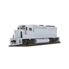 Atlas 10000649 HO EMD GP40-2 Silver, Standard DC, Undecorated with Curved Anticlimber
