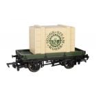 Bachmann 77404, HO Scale Thomas & Friends™ 1 Plank Wagon With Sodor Steam Works Crate