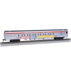 Bachmann 14215, HO Scale 85' Smooth-Side Coach w Lighted Interior, Ringling Bros. and Barnum & Bailey #1, Advertising Car