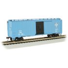 Bachmann 16003, HO Scale PS-1 40 ft. Steel Boxcar, Silver Series, Boston & Maine #2109