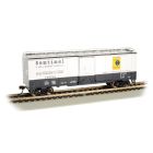 Bachmann 16005, HO Scale PS-1 40 ft. Steel Boxcar, Silver Series, Baltimore & Ohio #466063