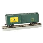 Bachmann 17011, HO Scale PS-1 40 ft. Steel Boxcar, Silver Series, Maine Central #5527