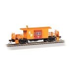 Bachmann 76403, HO Scale Transfer Caboose, Silver Series, Southern Pacific #1