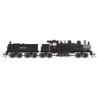 Broadway Limited BLI-8260, HO Scale Class D 4-Truck Shay, Stealth - Std. DC, No Sound, DCC Ready, Mower Lumber #12