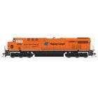 Broadway Limited BLI-8558, HO Scale GE ES44AC, Stealth - Std. DC, CP St. John Expr #8781