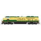 Broadway Limited BLI-8712, Die-Cast HO Scale EMD SD70ACe, Stealth- Std. DC, NS #1067 Reading Heritage