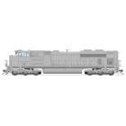 Broadway Limited BLI-8690, Die-Cast HO Scale EMD SD70ACe, Paragon4 Sound, Unpainted w High Headlight