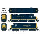 BLI-9153, Broadway Limited Imports HO EMD GP30, Stealth, DCC-Ready, C&O 3034, As-Delivered