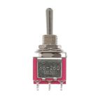 Miniatronics 36-270-05 DPDT 5Amp 120V MOM Toggle Switch (5pk)