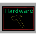 Miniatronics 75-E42-01 HO Animated Sign, "Hardware"