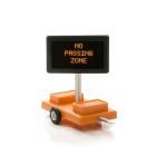Miniatronics 85-502-01 O Scale Highway Sign, "No Passing Zone"