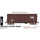 InterMountain 38910-01, HO Scale AAR 10ft 6In Boxcar, Missouri Pacific Eagle MP #131769