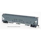 InterMountain 45326-48, HO Scale 4750 Cu. Ft. Rib-Sided 3-Bay Covered Hopper, UP #74628