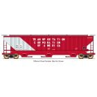 InterMountain 653122-01, N Scale 4750 Cu. Ft. Rib-Sided 3-Bay Covered Hopper, NOKL Patch #822430