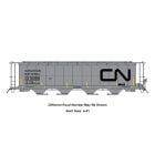 InterMountain 45141-04, HO NSC 59ft 4550 Cu. Ft. Cylindrical Covered Hopper, Canadian National #382334