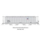 InterMountain 65142-05, N Scale NSC 59ft Cylindrical Covered Hopper w Trough Hatch, CNW #182907