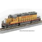 Kato 176-4829, N Scale EMD SD40-2 Early Production, Std. DC, Union Pacific #3218