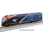 Kato 176-6054-DCC N Siemens ALC-42 Charger, Digitrax DCC, Amtrak Phase VII #312